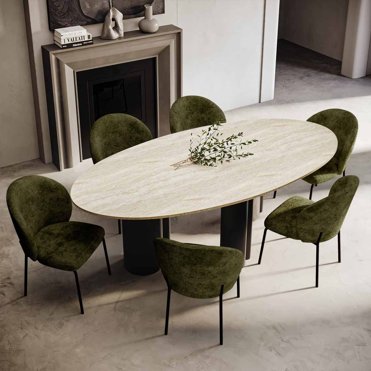 Casa Padrino table à manger de luxe beige 230 x 100 x H. 74 cm - Table