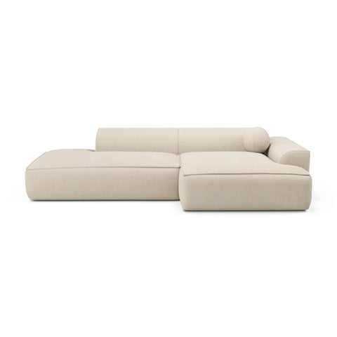 Canapé angle droit 260cm ANIA Tissu tramé