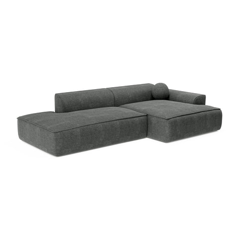 Canapé angle droit 260cm ANIA Tissu tramé