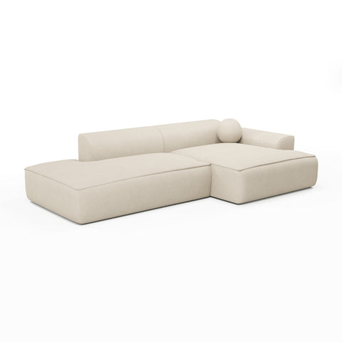 Canapé angle droit 300cm ANIA Tissu tramé
