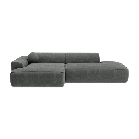 Canapé angle gauche 300cm ANIA Tissu Tramé