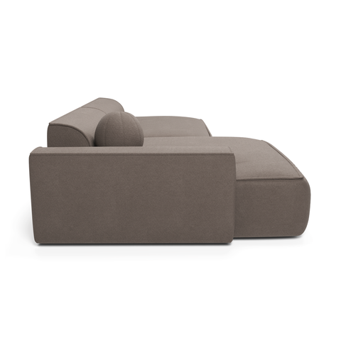 Canapé angle gauche 300cm ANIA Tissu Tramé