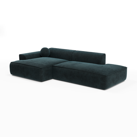 Canapé angle gauche 300cm ANIA Velours