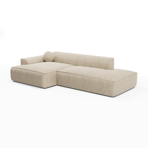 Canapé angle gauche 300cm ANIA Velours