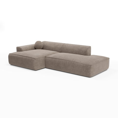 Canapé angle gauche 300cm ANIA Velours