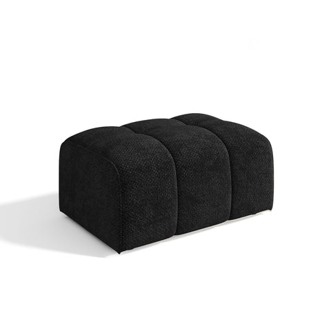 Pouf BARI velours chenillé