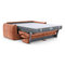 Canapé convertible matelas 140cm COCO Velours gaufré