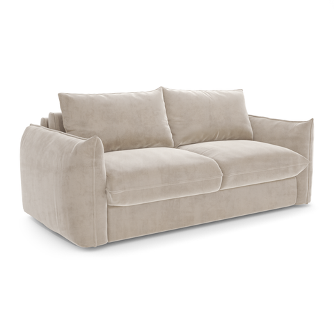 Canapé convertible matelas 160cm COCO Velours