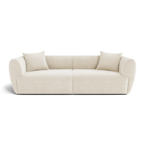 Canapé 4 places CÔME velours texturé