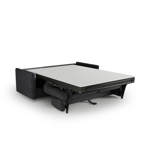 Canapé convertible express matelas Dunlopillo 160cm ELVI Velours