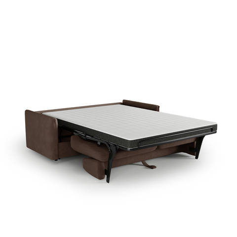 Canapé convertible express matelas Dunlopillo 160cm ELVI Velours