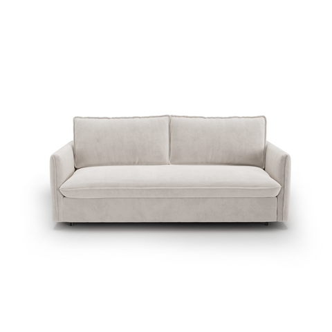 Canapé convertible express matelas Dunlopillo 160cm ELVI Velours
