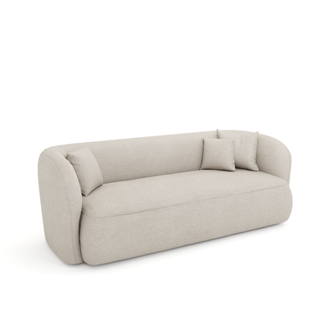 Canapé 2 places EMY Tissu tramé