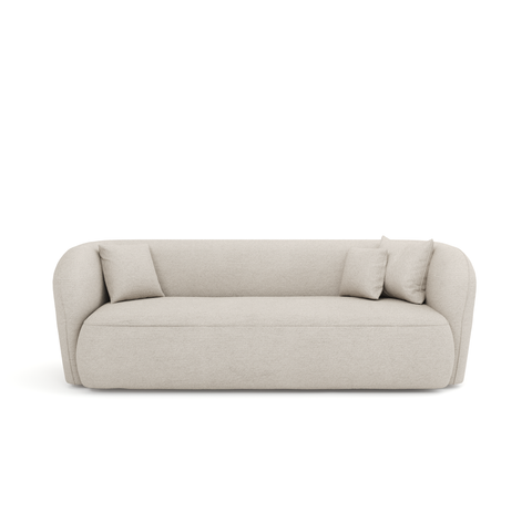 Canapé 2 places EMY Tissu tramé