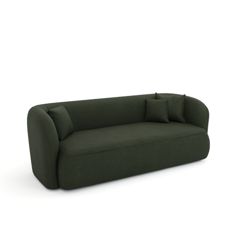 Canapé 2 places EMY Tissu tramé