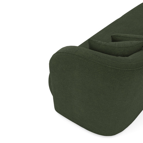 Canapé 2 places EMY Tissu tramé