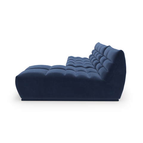 Canapé d'angle droit ou gauche modulable JODY Velours