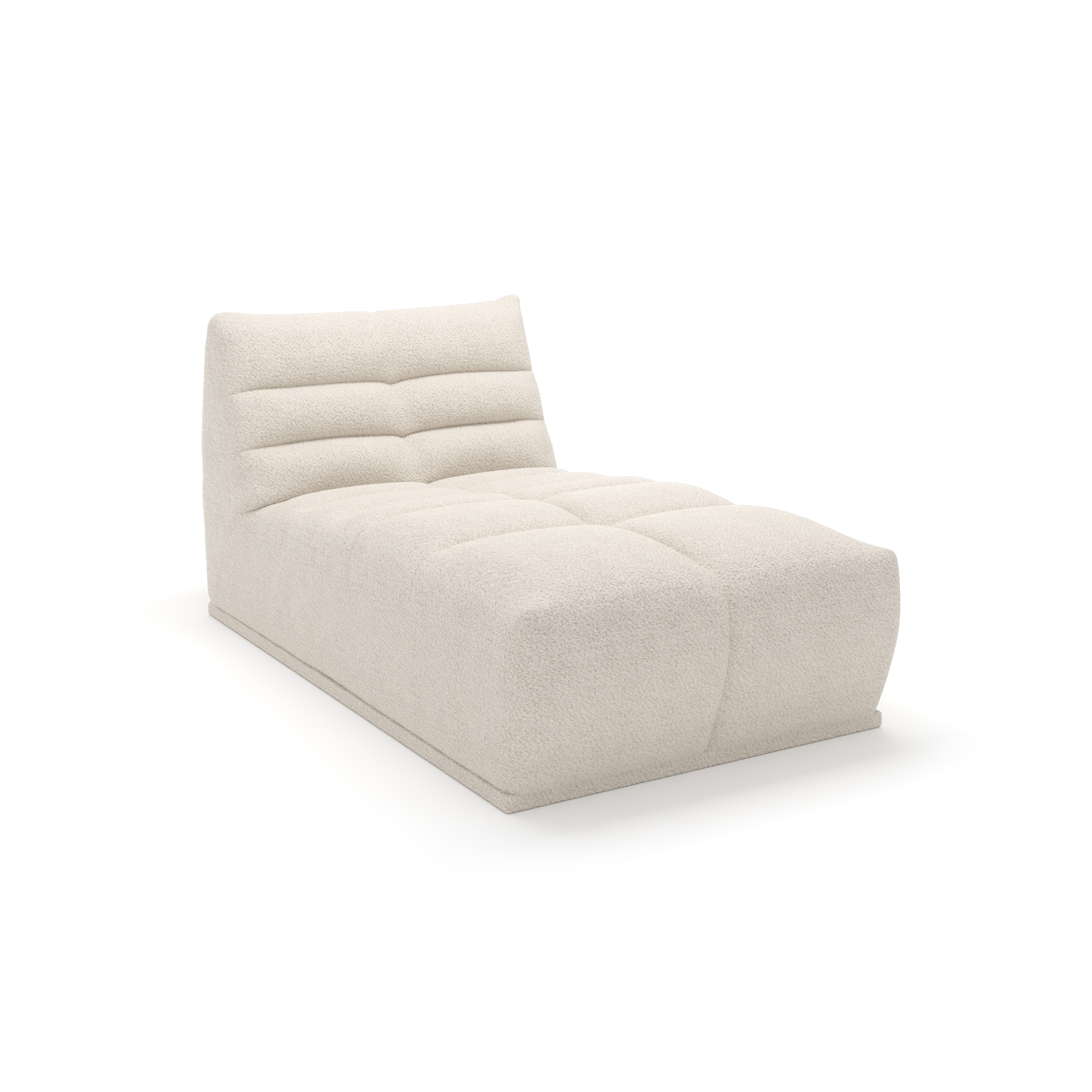Méridienne modulable JODY Tissu bouclette– Sia Home