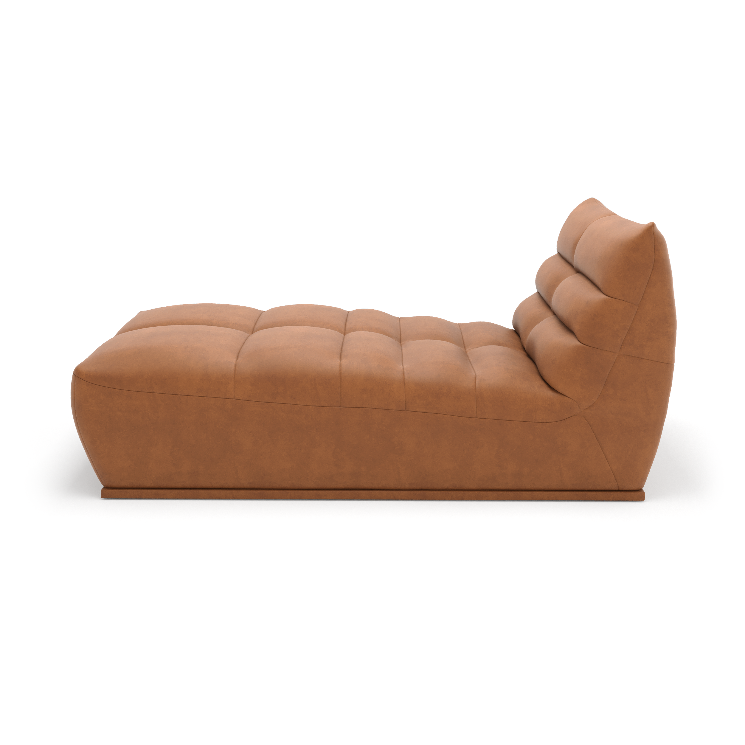 Méridienne modulable JODY Tissu effet cuir vintage– Sia Home