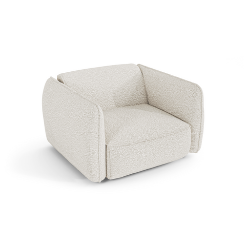 Fauteuil LIAM Tissu bouclette