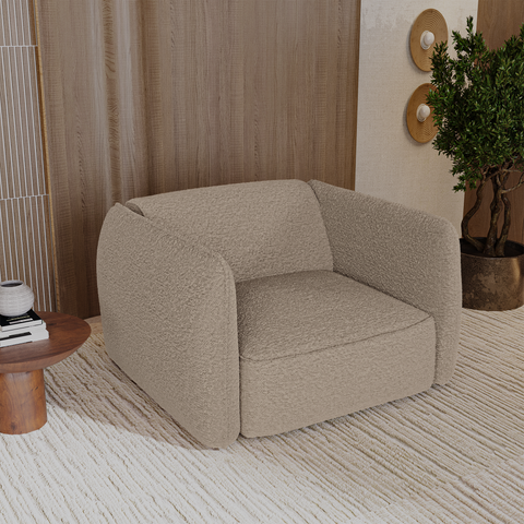 Fauteuil LIAM Tissu bouclette