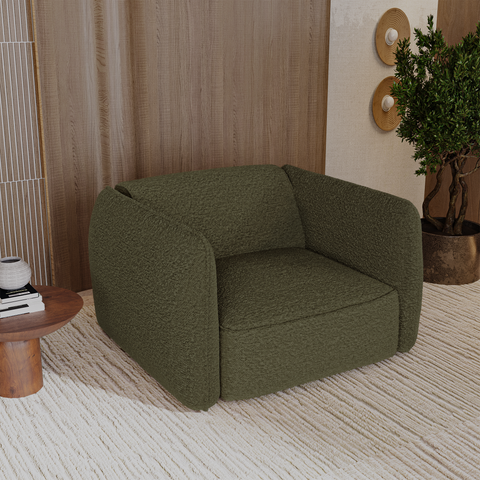 Fauteuil LIAM Tissu bouclette