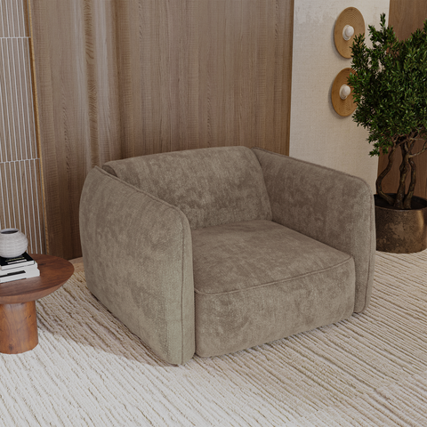 Fauteuil LIAM Velours tramé