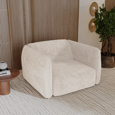 Fauteuil LIAM Velours tramé