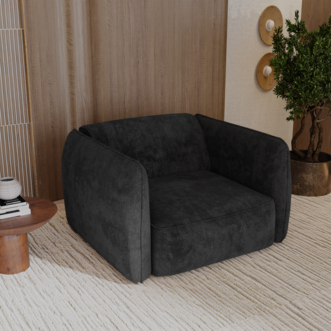 Fauteuil LIAM Velours tramé