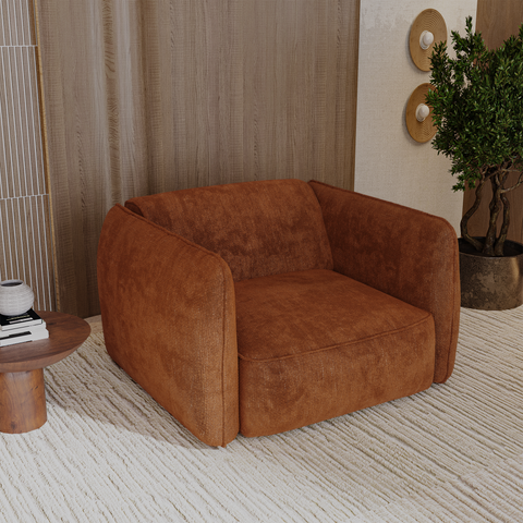 Fauteuil LIAM Velours tramé