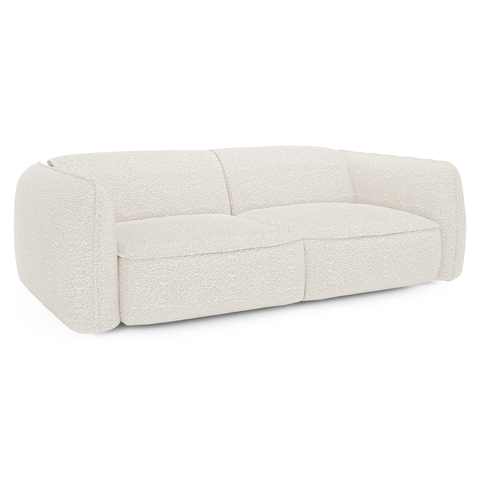 Canapé 3 places LIVIA Tissu bouclette