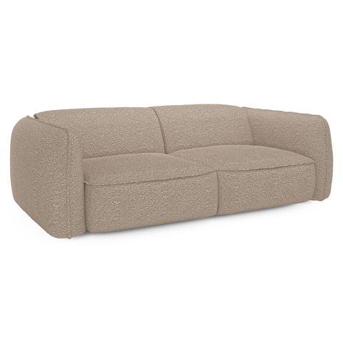 Canapé 3 places LIVIA Tissu bouclette