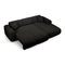 Canapé grand angle droit convertible LIVA Tissu bouclette