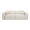 Canapé 4 places convertible LIVA Tissu bouclette