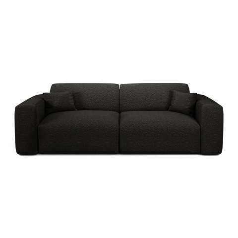 Canapé 4 places convertible LIVA Tissu bouclette