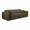 Canapé 4 places convertible LIVA Tissu bouclette