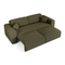 Canapé 4 places convertible LIVA Tissu bouclette