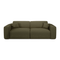 Canapé 4 places convertible LIVA Tissu bouclette