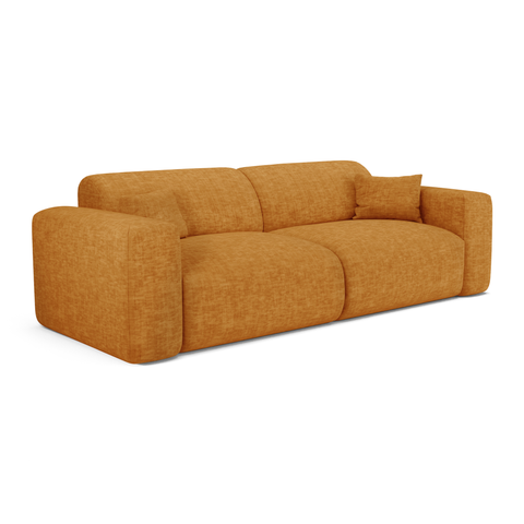 Canapé 4 places convertible LIVA Velours texturé