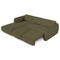 Canapé d'angle gauche convertible LIVIA tissu bouclette