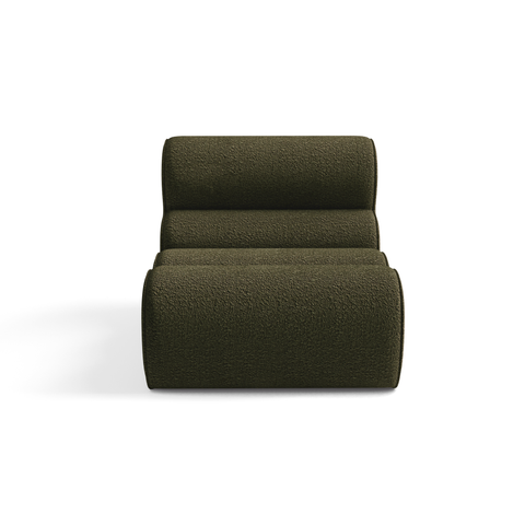 Fauteuil LOFT tissu bouclette