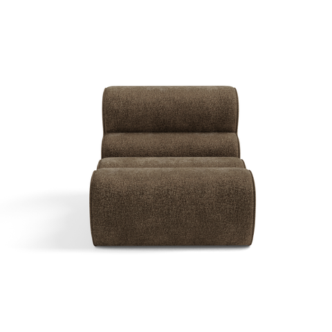 Fauteuil LOFT velours texturé