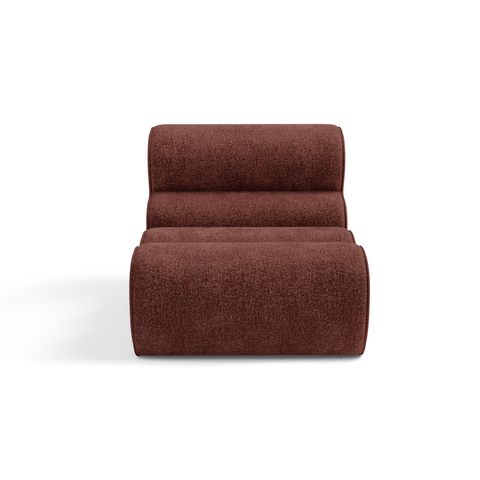 Fauteuil LOFT velours texturé
