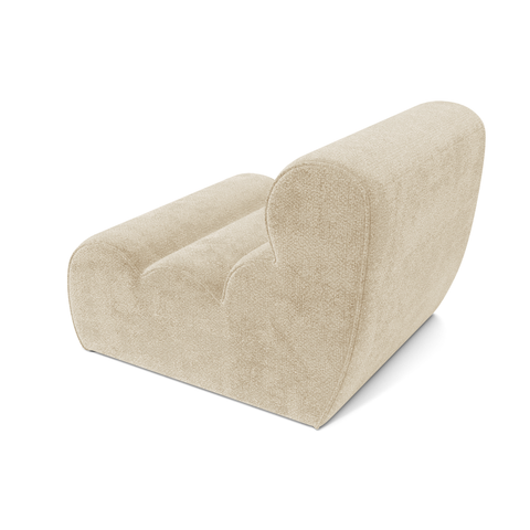 Fauteuil LOFT velours texturé