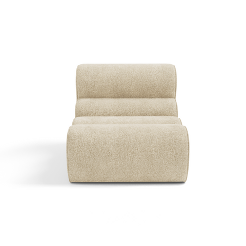 Fauteuil LOFT velours texturé