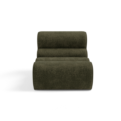 Fauteuil LOFT velours texturé