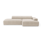 Canapé angle droit 260cm MIA Tissu Tramé