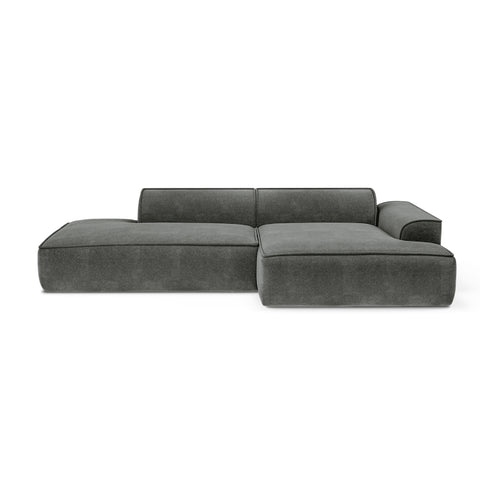 Canapé angle droit 260cm MIA Tissu Tramé