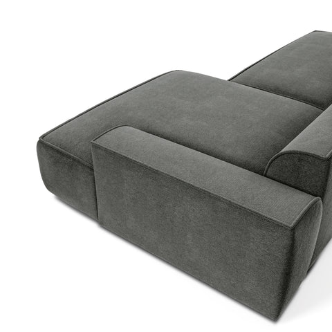 Canapé angle droit 260cm MIA Tissu Tramé