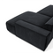 Canapé angle droit 260cm MIA Tissu Tramé